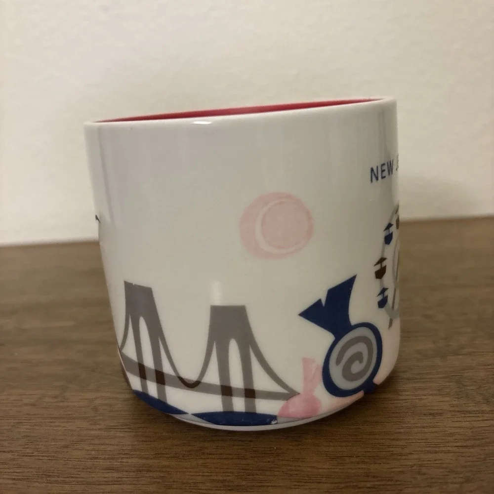 Starbucks New Jersey You Are Here Series Collection 14oz Coffee Tea Mug Cup